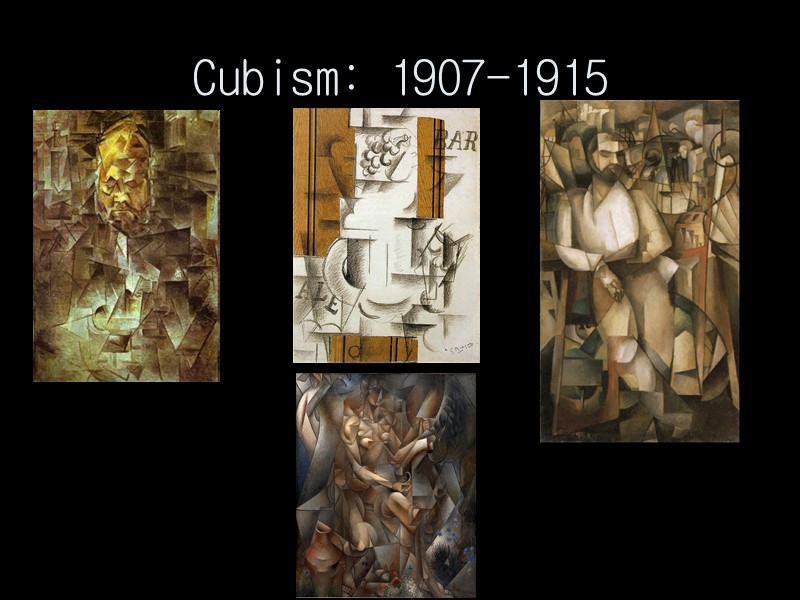 Cubism: 1907-1915